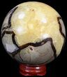Polished Septarian Sphere - Madagascar #43849-2
